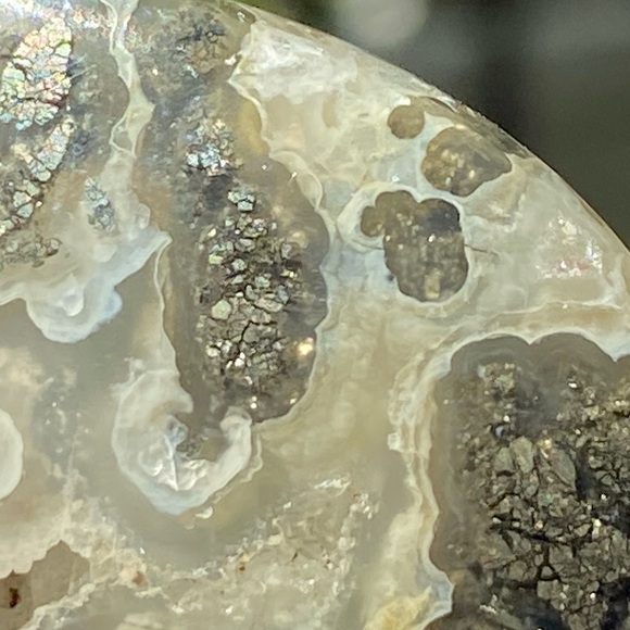 Druzy Marcasite Cabochon - Picture 6 of 16